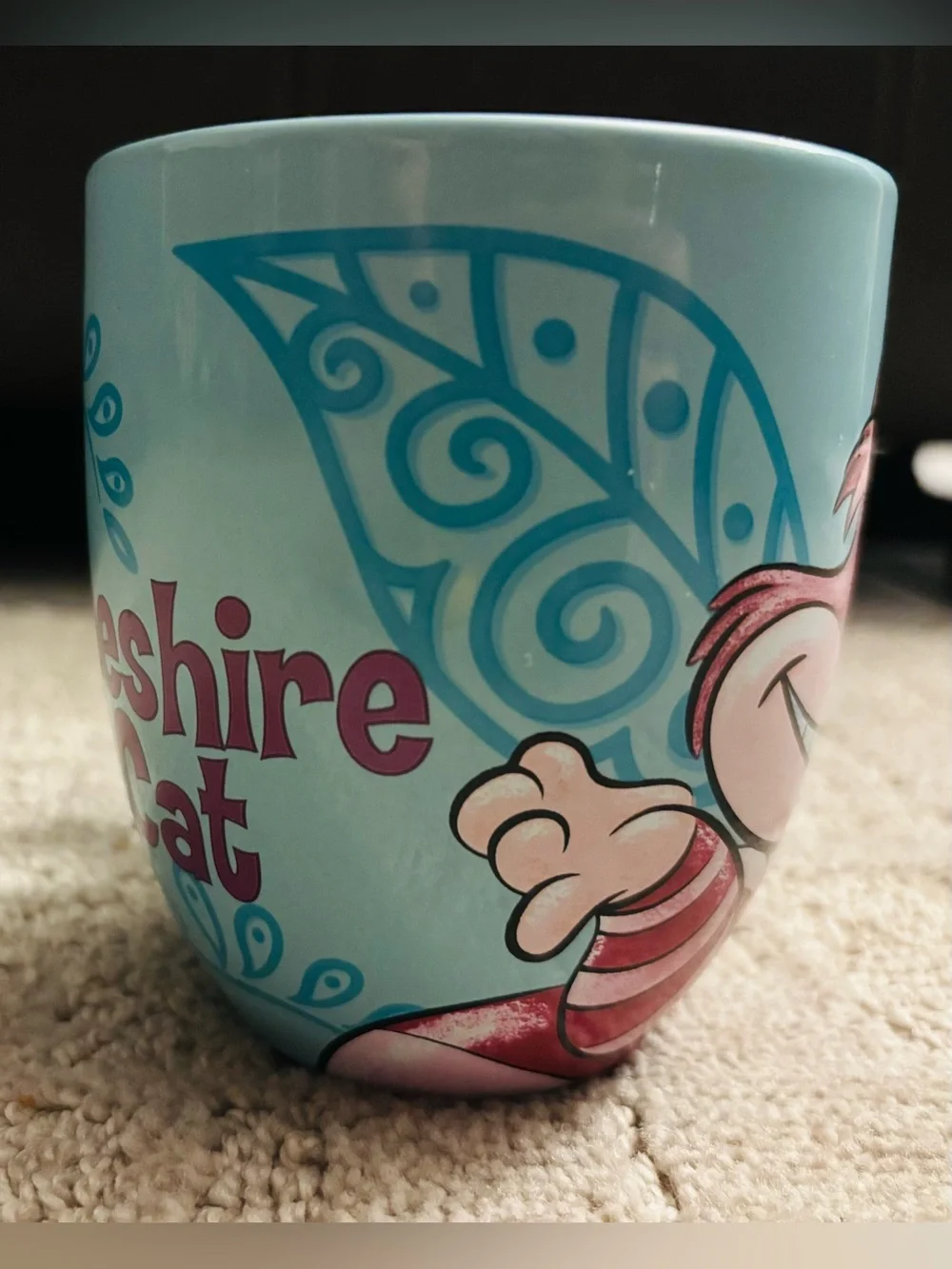 Disney Store Cheshire Cat Portrait Mug